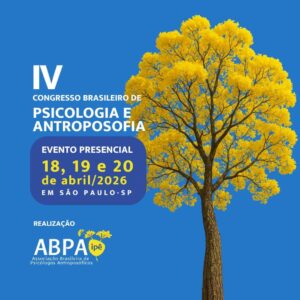 Inscrição para o IV Congresso Brasileiro de Psicologia e Antroposofia
